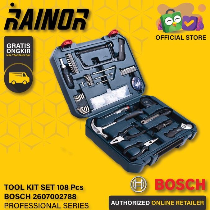 Bosch 108 Tool Kit Complete Set