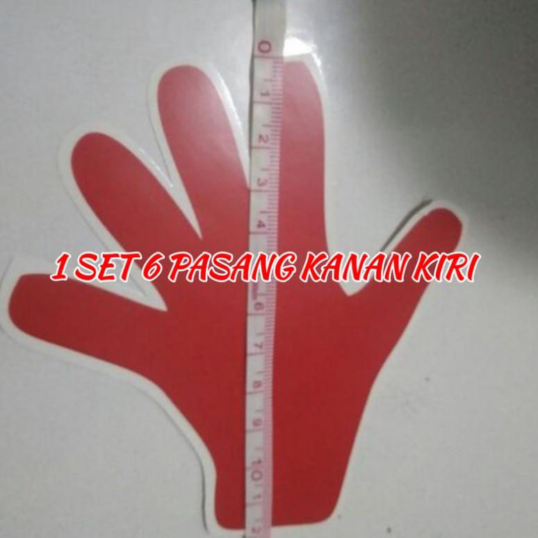 

Pasti Murah STIKER TAPAK KAKI TANGAN MOTORIK ANAK 69