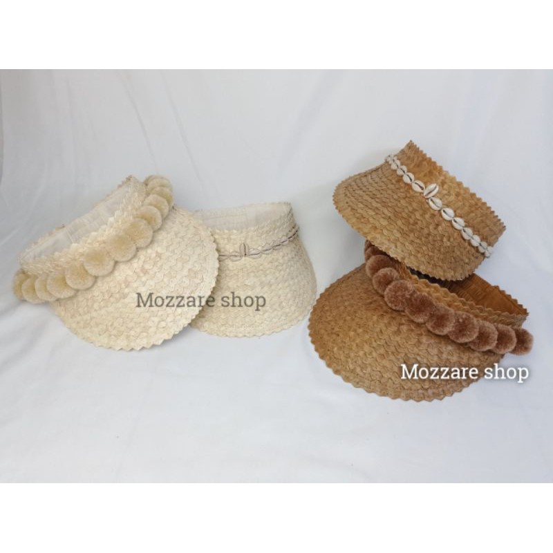 topi golf bali topi anyaman lontar bali topi kerang bali topi pandan bali topi pantai