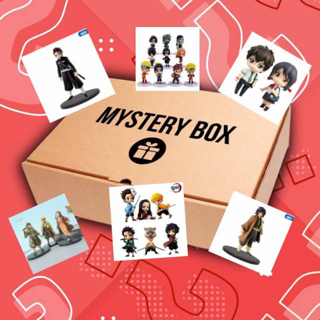 [Baca Deskripsi] Mystery Box Anime Action Figure [BELI 3 GRATIS 1] | Shopee Indonesia