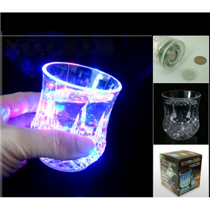 GELAS CANTIK LED WARNA-WARNI