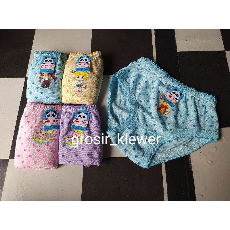 12 picsCelana dalam anak usia 2-8 tahun//celana dalam anak cewek harga murah