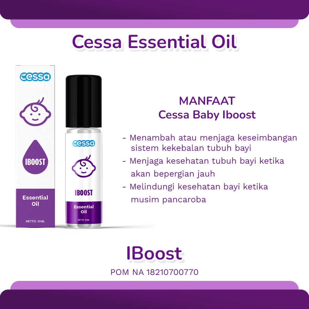 Cessa Baby Immune Booster - Essential Oil Meningkatkan Daya Tahan Tubuh Bayi