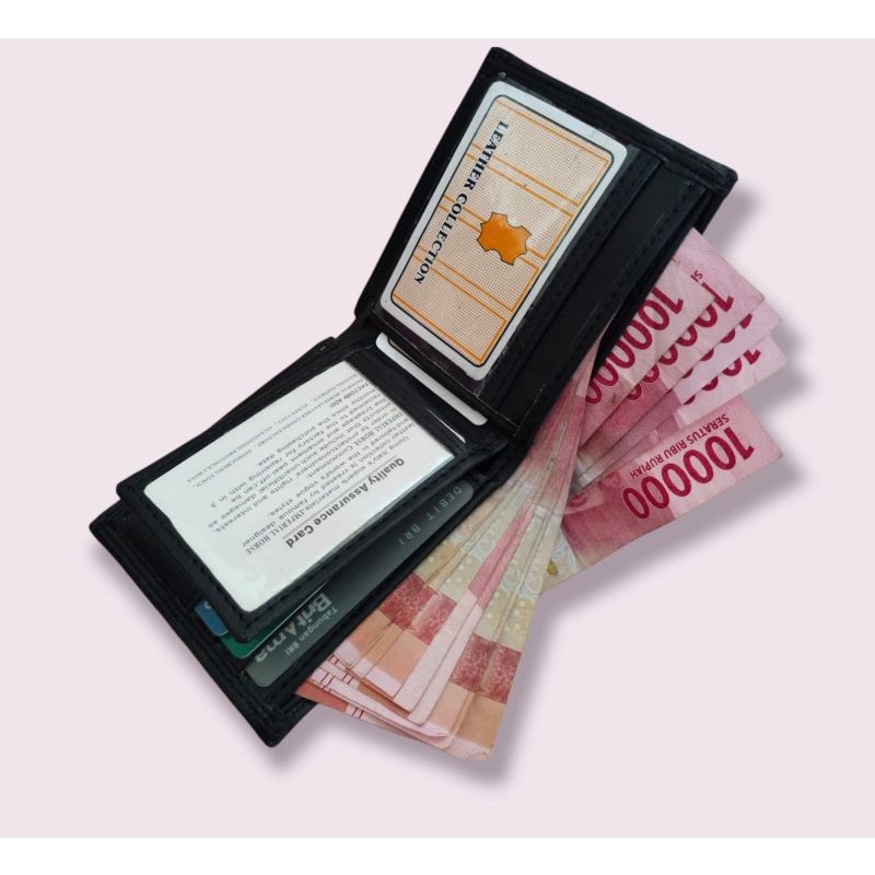 Dompet lipat dompet murah kulit sintetis pria/Promo DOMPET Termurah Dompet Pria