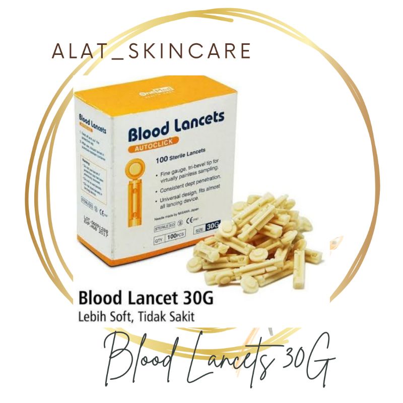 BLOOD LANCET ONEMED KUNING 30G BOX