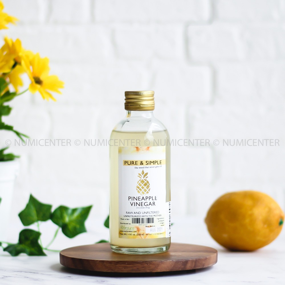 

250ml Raw Unfiltered Pineapple Vinegar Non ACV Cuka Nanas Bali VERDURE