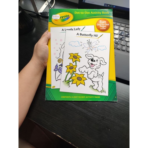 

Preloved Buku workbook dot to dot