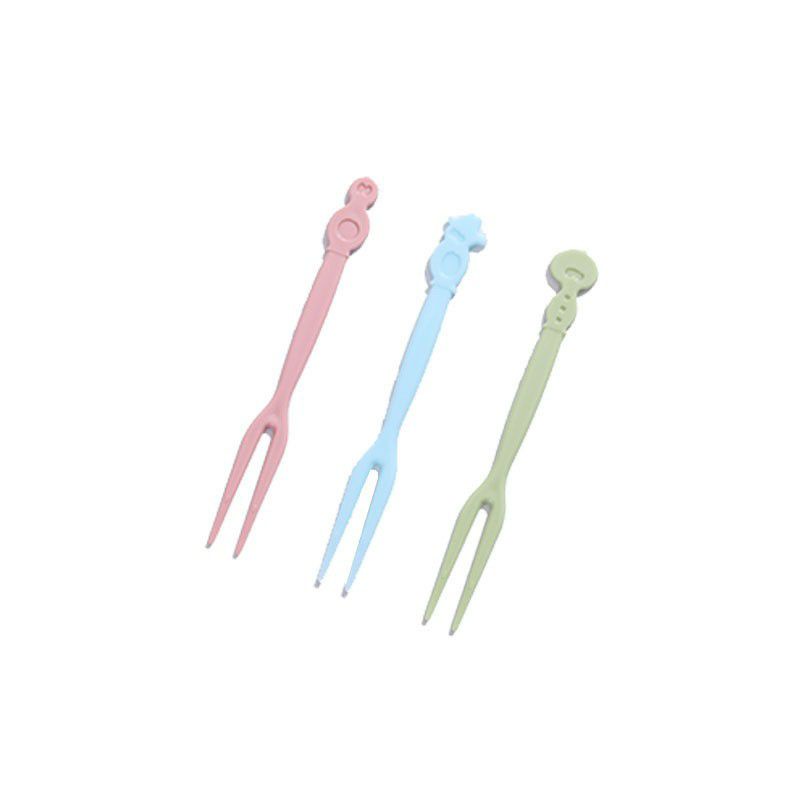 KD1 Garpu Plastik Tusuk Buah