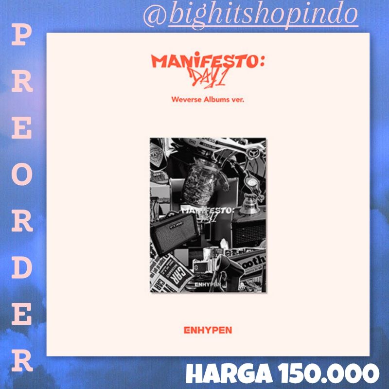 [PO] ENHYPEN [MANIFESTO : DAY 1] (Weverse Albums ver) // ALBUM ENHYPEN