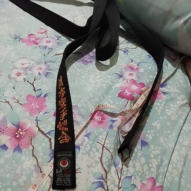 Sabuk hitam preloved karate