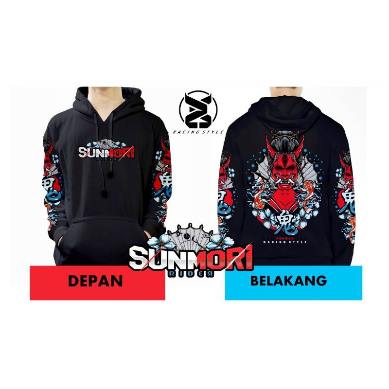 HOODIE SUNMORI GEISHA DEVIL WOMEN KOHAKU