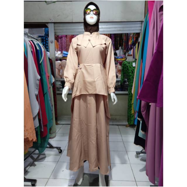 Ready gamis Naami moeslem WEAR