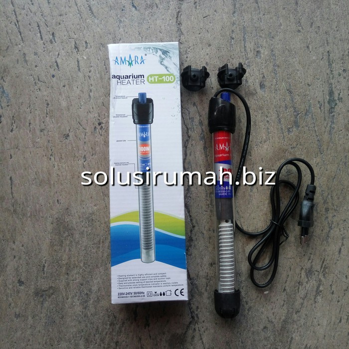 WATERHEATER AQUARIUM 100W PENGATUR SUHU