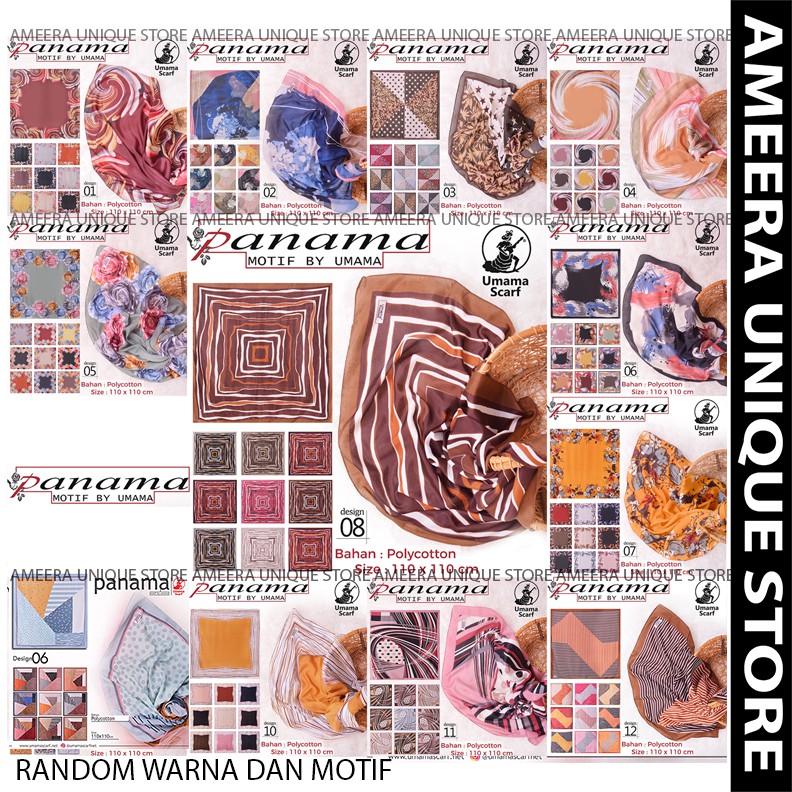 PANAMA Umama Jilbab Printed Motif Shopee Indonesia PANAMA Umama Jilbab Printed Motif Shopee Indonesia