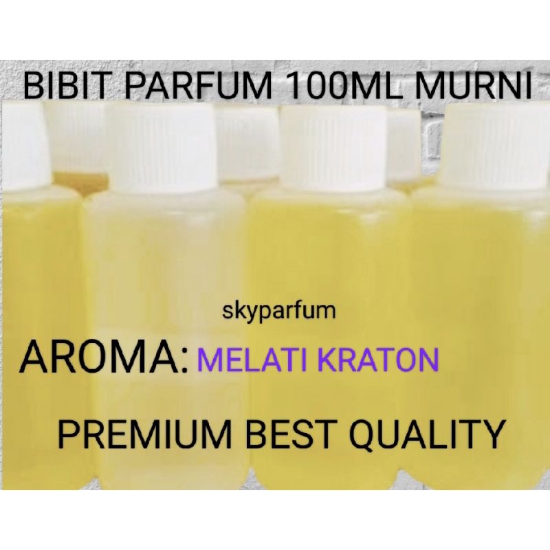 BIBIT BIANG PARFUM MINYAK WANGI MELATI KRATON 100ML MURNI PREMIUM BESTQUALITY