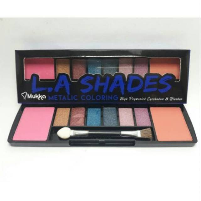 EYESHADOW BLUSHER MUKKA L.A SHADES BPOM SERI.02