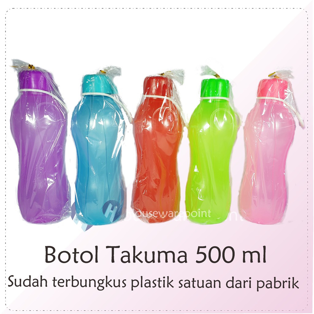 6 pcs Botol plastik souvenir  anak botol souvenir  