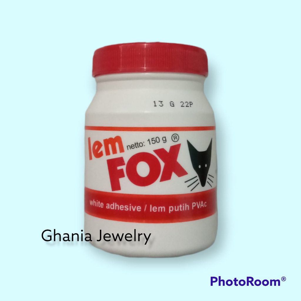 

Lem Fox PVAc Botol 150 gr | Lem Putih Serba Guna / LEX FOX 150 GR
