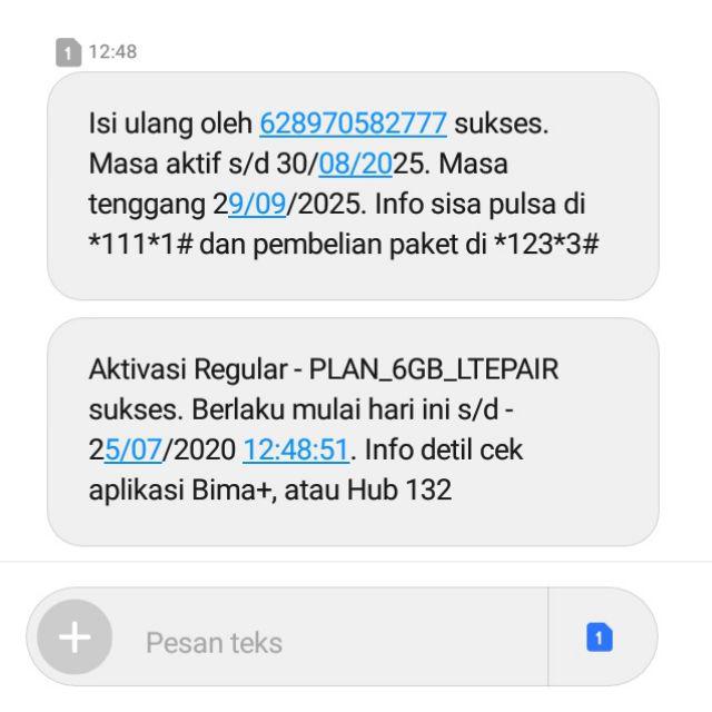 Voucher Tri 33gb 66gb kuota data internet murah | Shopee ...