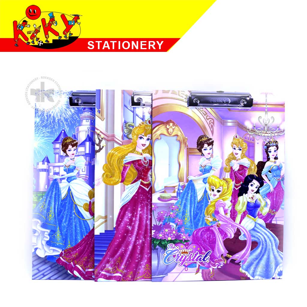 

Kiky Clip Board Kayu F4 Fancy 25x36cm