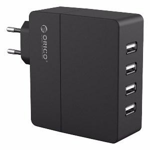 Charger USB 6.8A, 4 Port / 34W Kualitas Terbagus