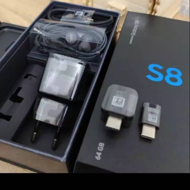 

Dus box samsung S8 ready semua warna free imei