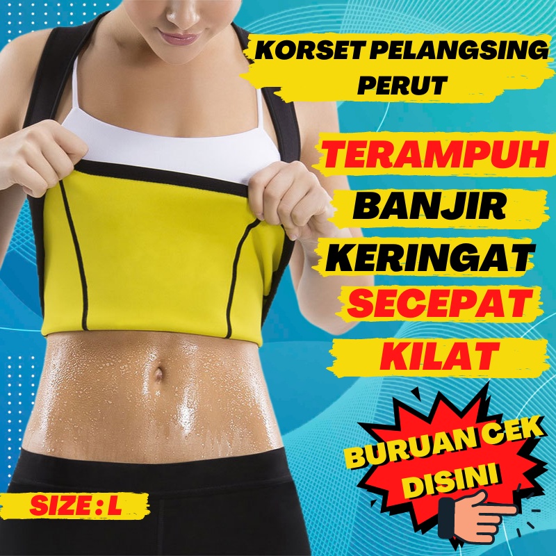 Korset Kesehatan  Pengecil Perut anti buncit Cami Shapewear Korset Kesehatan  Pelangsing