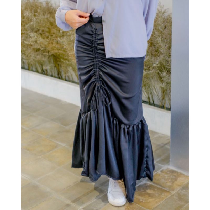 ROK SERUT SATIN DUYUNG REMPEL BY NK