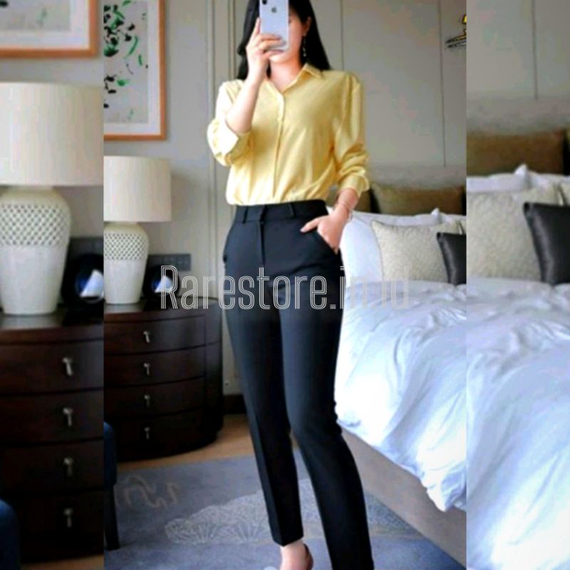 Celana Kerja Polos Wanita,Rekomendasi celana casual wanita,Celana kerja kantoran,Celana wanita,Celan