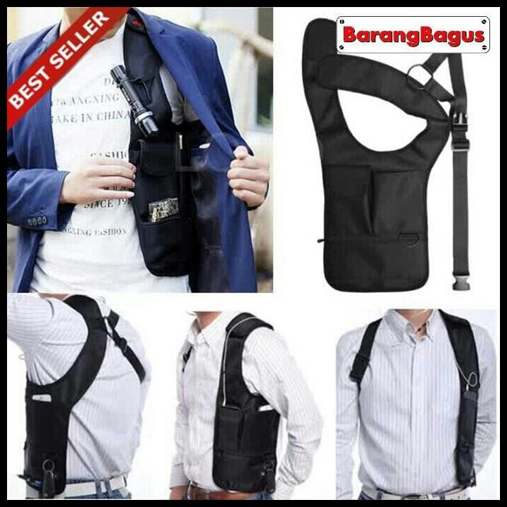 TAS POLISI TNI SWAT MULTIFUNGSI GADGET PUNDAK  SLEMPANG BAG HP BAHU OK