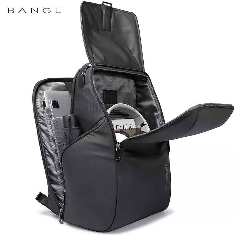 BG2581 Tas Bange Pria Cowok Ransel Backpack Laptop Bag 15.6 Import