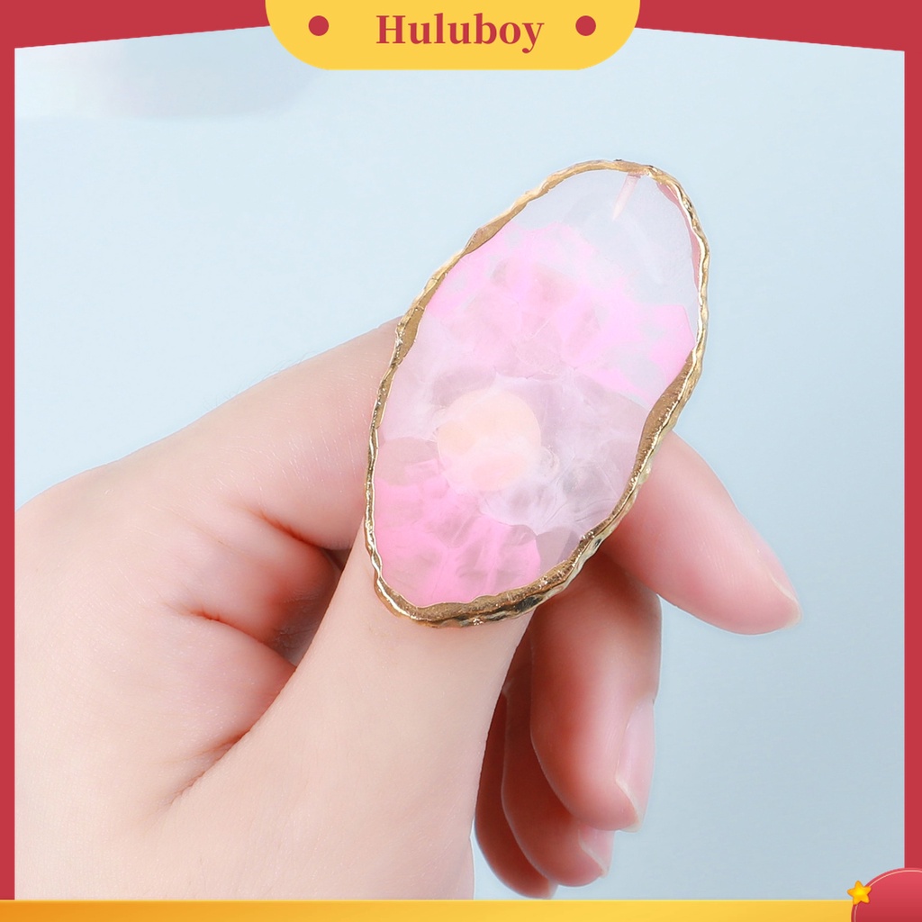 Huluboy Huluboy♡ Palet Display Warna Kutek Gel Bahan Resin Untuk Manicure