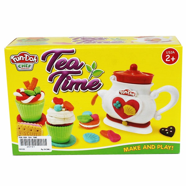 Fundoh 28151 Tea Time Mainan Edukasi Cetakan Lilin