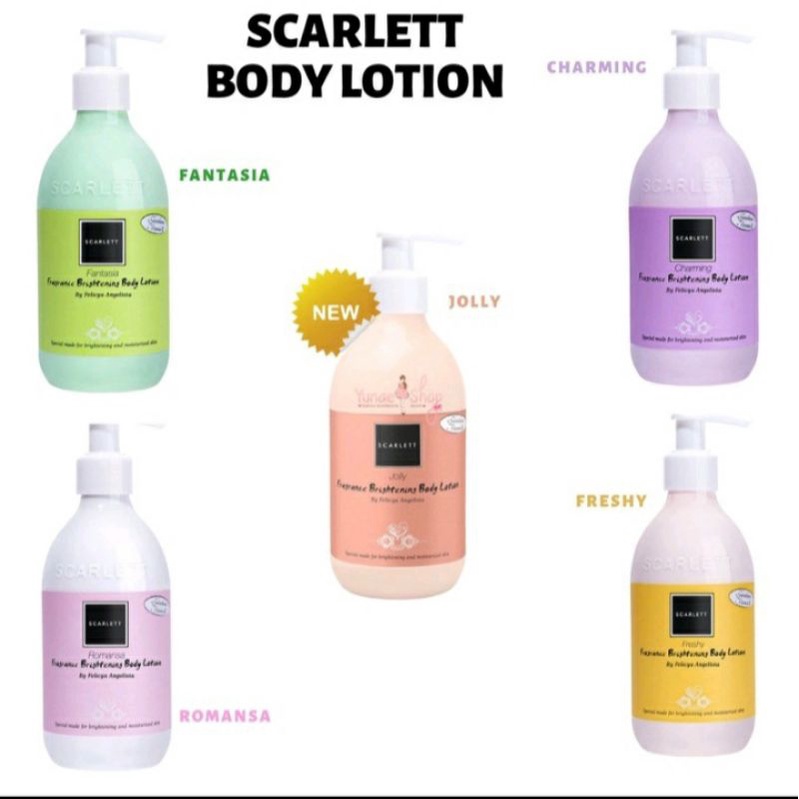 body lotion Scarlet