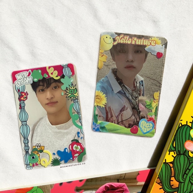 HELLO FUTURE COLLECTION | KPOP NEO CULT TECH  DREAM HELLO FUTURE & HOT SAUCE PHOTOCARD FRAME
