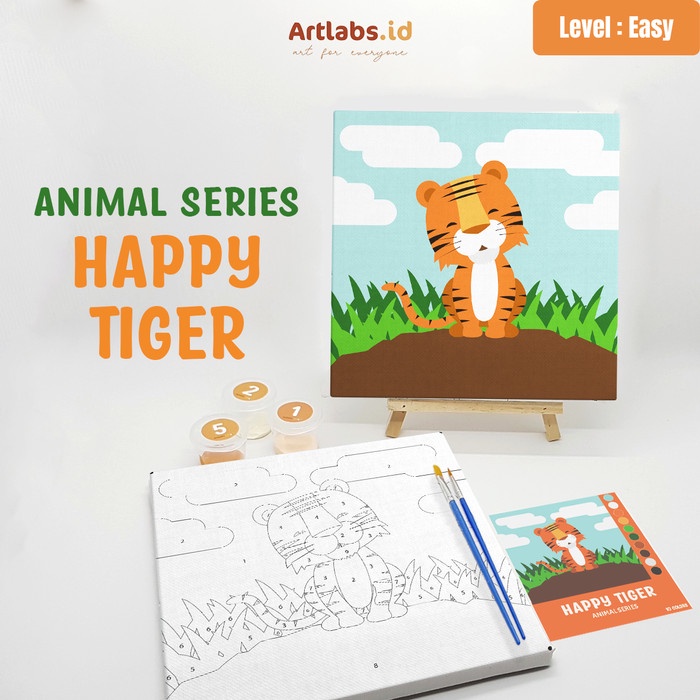 

Produk Terbaru Happy Tiger - Paint By Number 10 Color [Animal Series]