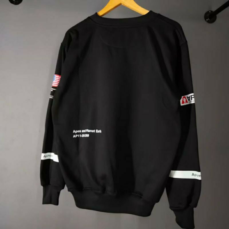 SWEATER CREWNECK NASA GLOBAL H&amp;M/CREWNECK NASA GLOBAL H&amp;M/ PRIA/WANITA/ TERMURAH/ COD