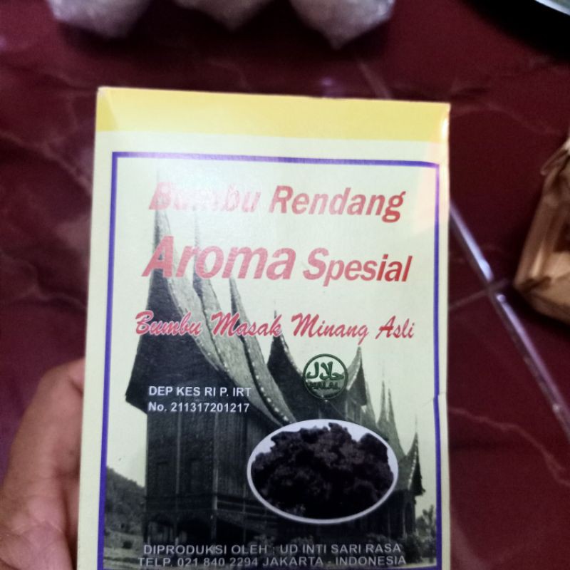 

bumbu rendang Padang asli 250 gram