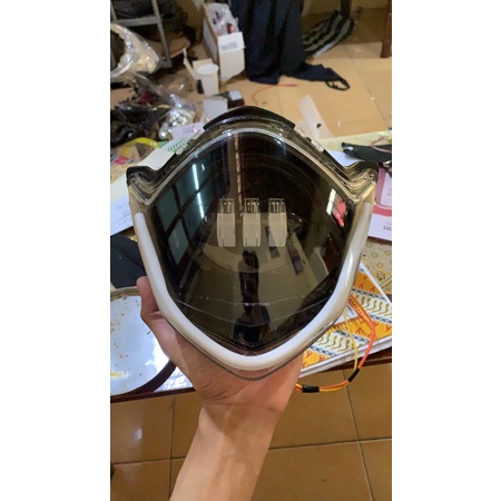 lampu depan vixion old custom daymaker