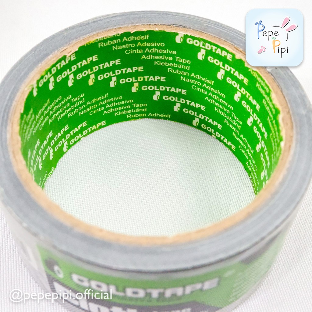 Lakban Kain Hitam / Solasi Jilid / Cloth Tape Goldtape Eka tape Lebar 46mm panjang 10 yard