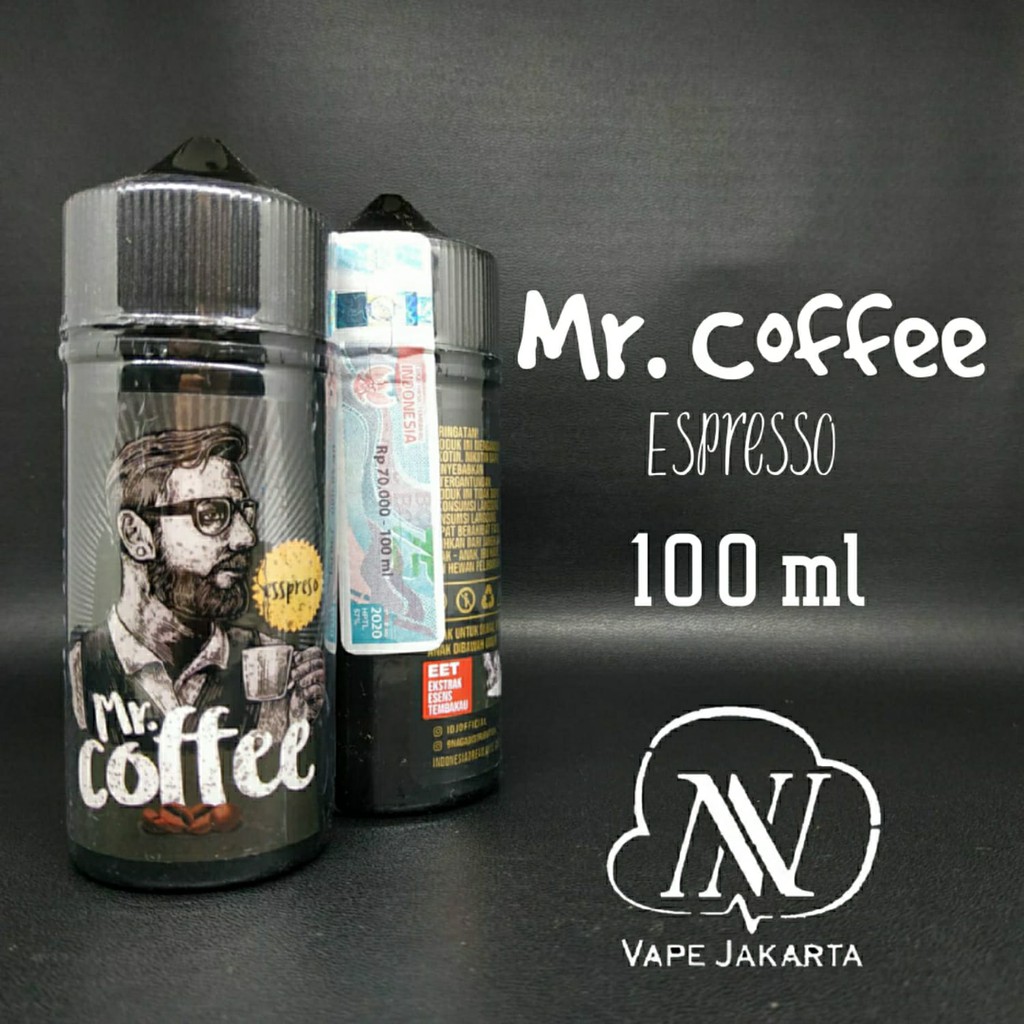 Liquid Mr Coffee Espresso 100ml Shopee Indonesia