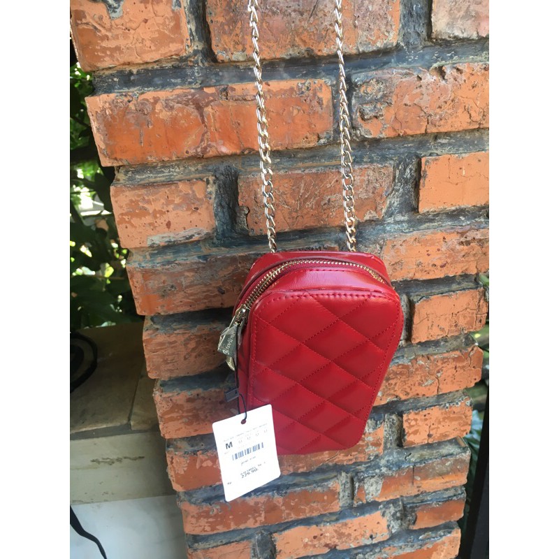 Tas Hp Stradivarius Slingbag warn maroon