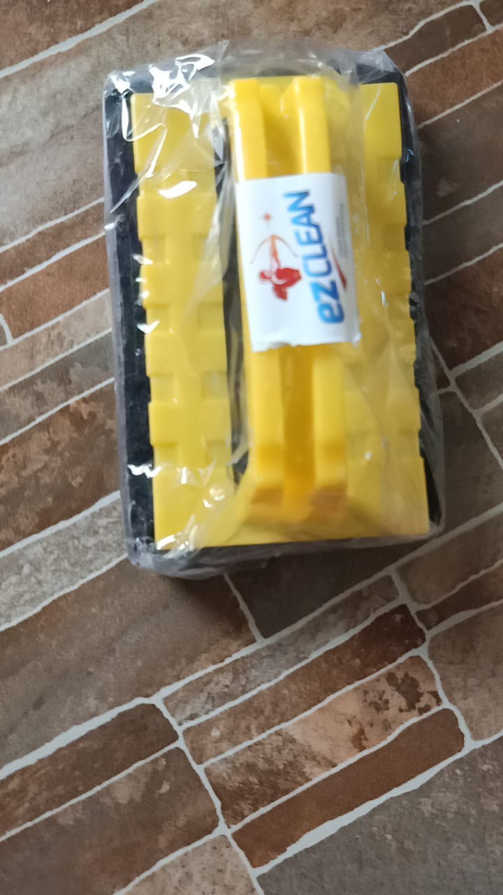 Ezclean Black Pad Sikat Lantai Sikat Keramik Porselen Sikat Kamar Mandi Kloset Scouring Pad Premium