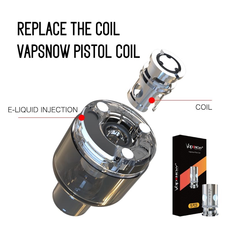 HARGA 1 Biji koil vapsnow pistol 0,3 ohm