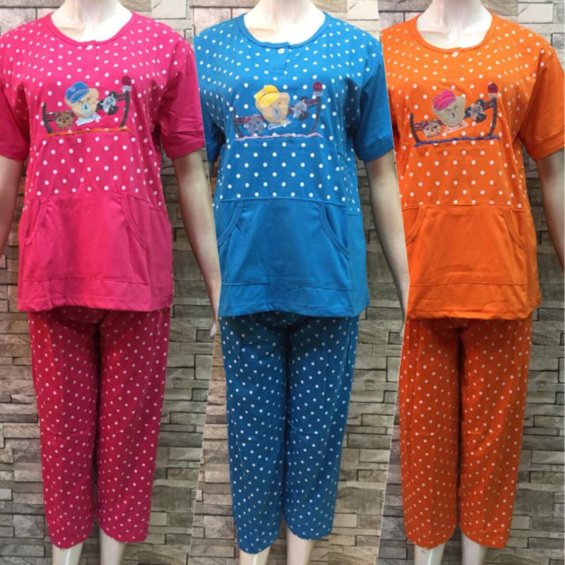 CP SIELIE WARNA | BAJU TIDUR DEWASA| PIYAMA | COD-6