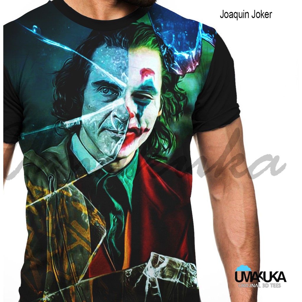 KAOS FULLPRINT GAMBAR JOKER TERLARIS/ KAOS JOKER / KAOS FULLPRINT