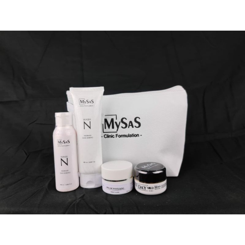 MySAS paket whitening normal & dry isi 4