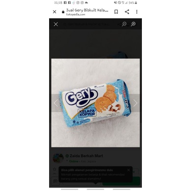 biskuit Gery kelapa kopyor 350gr