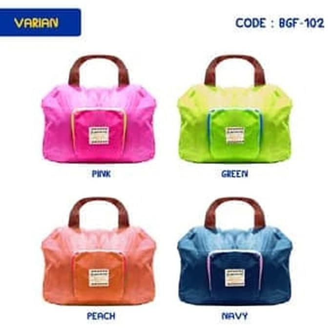 New Tas Happy Travel - Organizer Bag Tas Jinjing Bersekat Warna Bgf-102