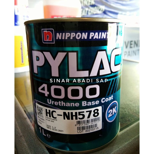 Cat PU Pylac NH578 Tafetta White - Honda - 1 Kg